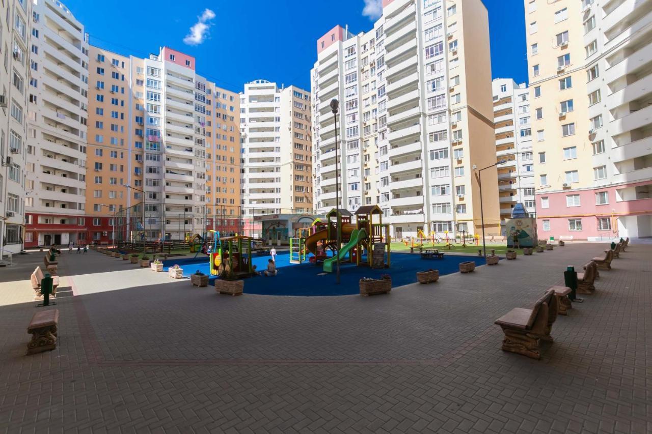Comfortable Apartment With A Panoramic View Chişinǎu Buitenkant foto